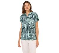 Cecil Damen B345654 Bluse, Slate Khaki, XL