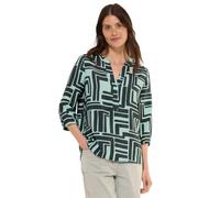 Cecil Damen B345658 Bluse, Slate Khaki, XL