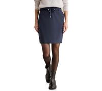 CECIL Damen B361651 Jogg Skirt In Unifarbe, Universal Blue, S EU