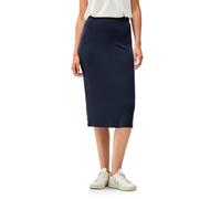 Maxirock CECIL, Damen, Gr. M (40), urban navy blau, Stoff, 94% Viskose, 6% Elasthan, unifarben, normal wadenlang, Röcke, im elastischen Materialmix (85229418-M) urban navy blau