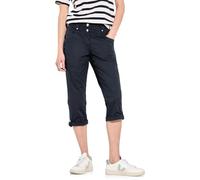 Cecil Damen B377578 3/4 Papertouch Hose, universal Blue, 28W / 22L