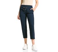 CECIL Damen B377584 7/8 Hose im Casual Fit, Dark Petrol Blue, XS / 26L