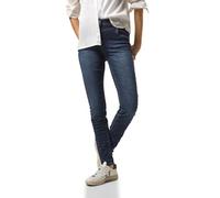 Gerade Jeans CECIL Gr. 27, Länge 32, blau (mid blue wash) Damen Jeans (21169567-27) mid blue wash