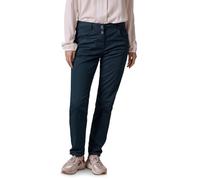 Chinohose CECIL "Style SCARLETT" Gr. 27, Länge 30, blau (oil blue) Damen Hosen (66875805-27) oil blue