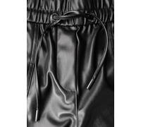 Lederimitathose STREET ONE Gr. XL, Länge 28, schwarz Damen Hosen (71434464-XL) schwarz