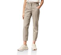 CECIL Damen B378880 Hose im Casual Fit, Jute beige, 36W x 26L