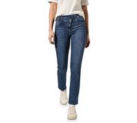 CECIL Damen B378893 Straight Leg Jeans, mid Blue Used wash, 30 W/30 L