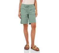 Shorts CECIL "Style Tracey", Damen, Gr. XL (44), N-Gr, matcha grün, Web, Obermaterial: 98% Baumwolle, 2% Elasthan, unifarben, casual, regular fit kniefrei, Hosen, mit elastischem Bund und Tunnelzug (1