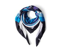 CECIL Damen B572585 Bedrucktes Tuch, deep Charcoal Grey, A