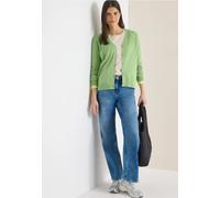 Cecil Damen Basic Cardigan in Grün, Gr: 3XL