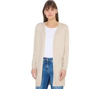 Cecil Damen Basic Cardigan in langer Passform in Beige, Gr: XL