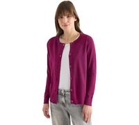 Cecil Damen Basic Cardigan mit Rundhals in Pink, Gr: XXL