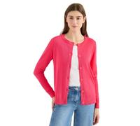 Cecil Damen Basic Cardigan mit Rundhals in Rot, Gr: M