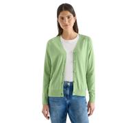 Cecil Damen Basic Cardigan mit V-Neck und Knöpfen in Grün, Gr: XXL
