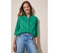 CECIL Damen B344983 Basic Bluse, Malachite Green, M