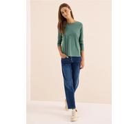 CECIL Damen 3227273 Basic Langarmshirt, Jewel Green, XX-Large