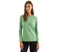 Cecil Damen Pullover 3015619 Basic - 60% Baumwolle, 40% Viskose - Fennelgrün XL