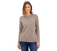 CECIL Damen 3015619 Basic Pullover, Toffee Cream Melange, XL