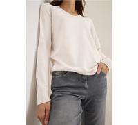 Cecil Damen Basic Pullover in Beige, Gr: XL