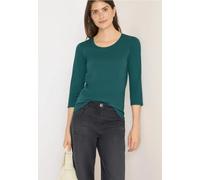 Cecil Damen Basic Shirt in Grün, Gr: XL