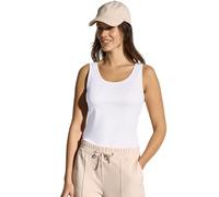 Cecil Trägertop Style Linda – 100% Baumwolle, Jersey, Weiß, Größe M, Damen