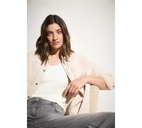 CECIL Damen B322820 Basic Top, Vanilla White, Large