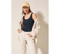 Cecil Damen Basic Top in Blau, Gr: XS