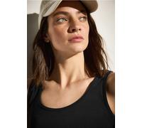 Cecil Damen Basic Top in Schwarz, Gr: XS