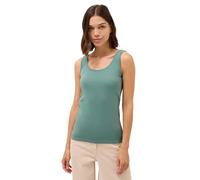 CECIL Damen 3225953 Basic Top in Unifarbe, Jewel Green, Small