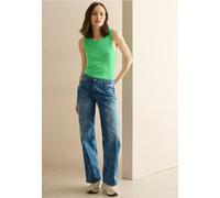 CECIL Damen B322920 Basic Top mit RIPP-Struktur, iced neon Green, XL