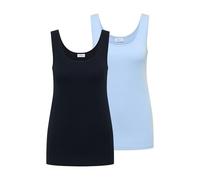 Cecil Damen Basic Top mit Rundhals im 2er-Pack