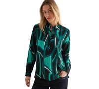 Cecil Damen Bedruckte Bluse B345248 – Schwarz – Größe L