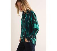 Cecil Damen Bedruckte Bluse in Schwarz, Gr: XXL