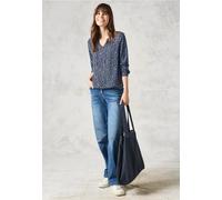 Cecil Damen Bedruckte Tunika in Blau, Gr: XXL