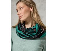 Cecil Damen Bedruckter Loop Schal in Grün, Gr: One size