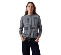 CECIL Bedruckter Feinstrickpullover