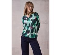 Cecil Damen Bedrucktes Tunikashirt in Grün, Gr: XXL