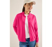 Cecil Damen Blouson im College-Look mit Knöpfen in Pink, Gr: XL