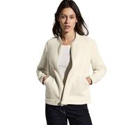 Blouson CECIL, Damen, Gr. XXL (46), beige (beige meringues), Stoff, Obermaterial: 90% Polyester, 10% Viskose; Futter: 100% Polyester, unifarben, casual, gerade normal, hoch geschlossener Ausschnitt, L