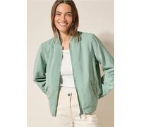 Cecil Damen Blouson mit feiner Struktur in Grün, Gr: XL