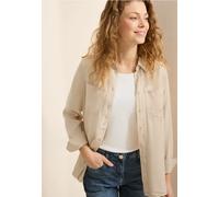 Cecil Damen Bluse im Washed-Look in Beige, Gr: XS