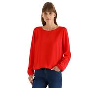Langarmbluse CECIL, Damen, Gr. XL (44), pumkin orange, Stoff, 100% Viskose, unifarben, normal normal, Rundhals, Bündchen, Blusen, aus softer Viskose (44180552-XL) pumkin orange