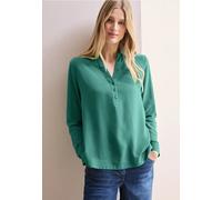 Cecil Damen Bluse in Unifarbe in Grün, Gr: XXL