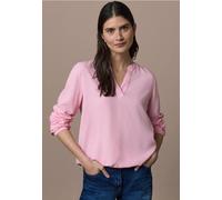 Langarmbluse CECIL, Damen, Gr. M (40), light blush rose, Stoff, 100% Viskose, unifarben, klassisch normal, Rundhals, elastischer Bund, Blusen, mit geschlitztem Rundhalsausschnitt (67837012-M) light bl