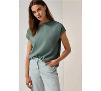 Cecil Damen Bluse mit feiner Struktur in Grün, Gr: M