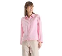Langarmbluse CECIL, Damen, Gr. XXL (46), light blush rose, Stoff, 55% Polyester, 45% Viskose, gestreift, klassisch normal, V-Ausschnitt, elastischer Bund, Blusen, mit Knopfleiste (13562756-XXL) light 