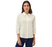 Cecil Bluse mit Streifenstruktur – Damen, Weiß, 100% Baumwolle, Gr. XL