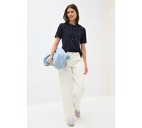 Cecil Damen Bouclé Slub Kapuzenshirt in Blau, Gr: XL