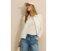 CECIL Damen B220266 Bouclé Weste, raw Sand beige, XL
