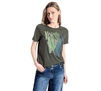 Cecil Damen Burnout T-Shirt mit Print